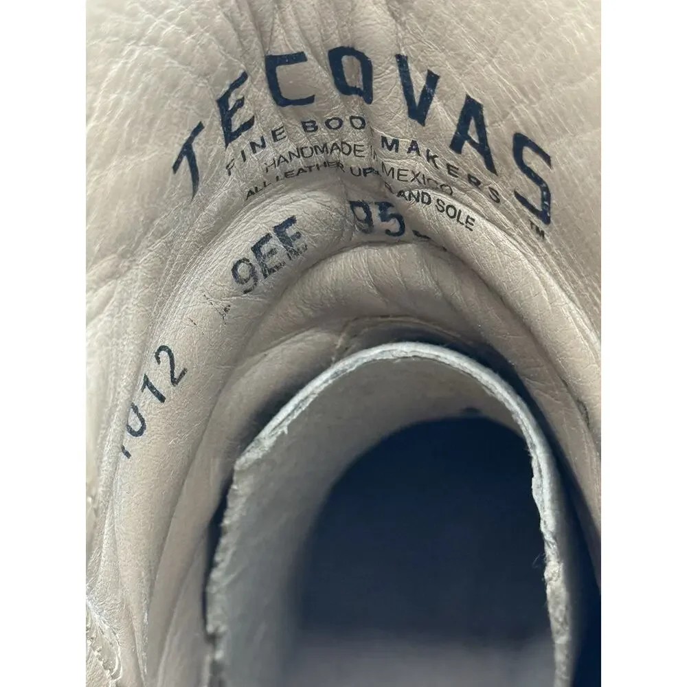 Tecovas The Dean Zip Boots Scotch Goat Leather Brown Men’s Size 9 EE Western
